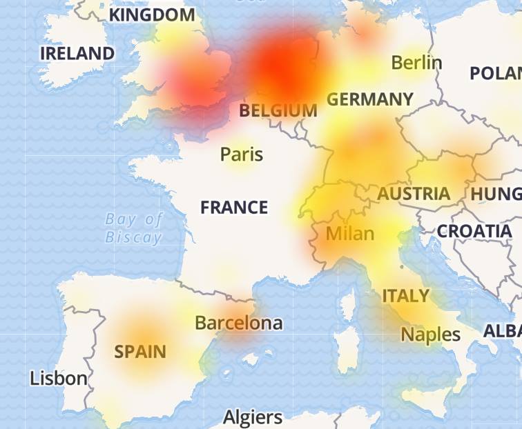 Segnalazioni dei disservizi di whatsapp