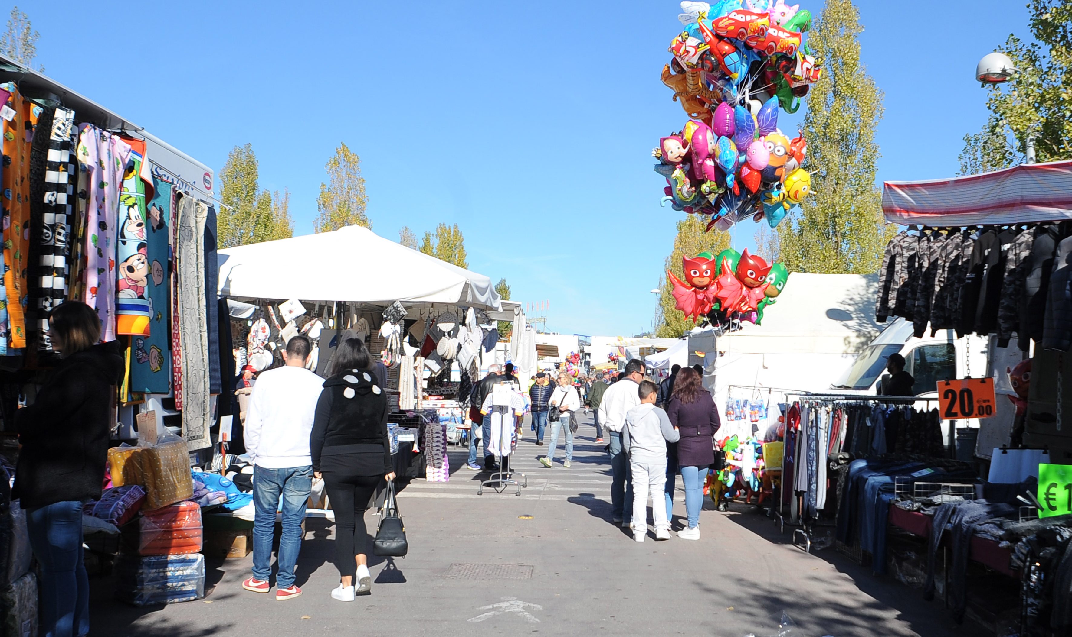 Fiera dei morti 2017 a Pian di Massiano (foto Settonce, riproduzione riservata)