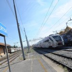 Una stazione ferroviaria