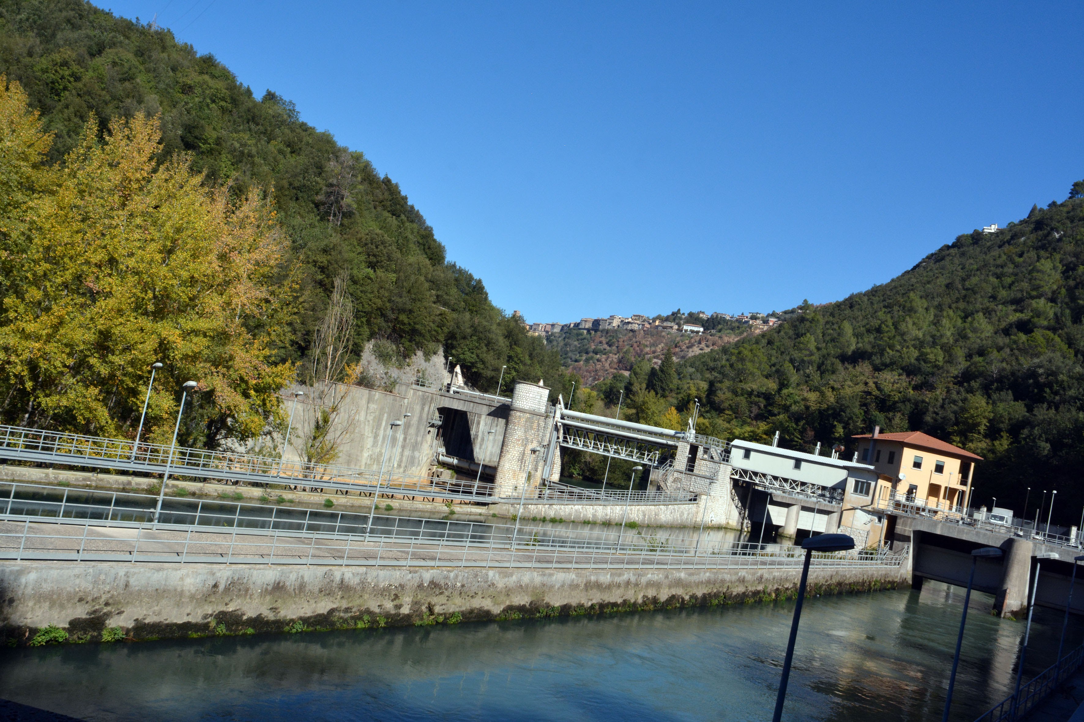 Centrale idroelettrica di Narni (foto Settonce, riproduzione riservata)
