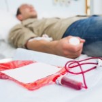 Un donatore di sangue