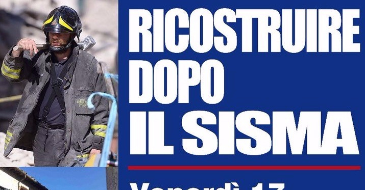 "Ricostruire dopo il sisma", incontro a Preci