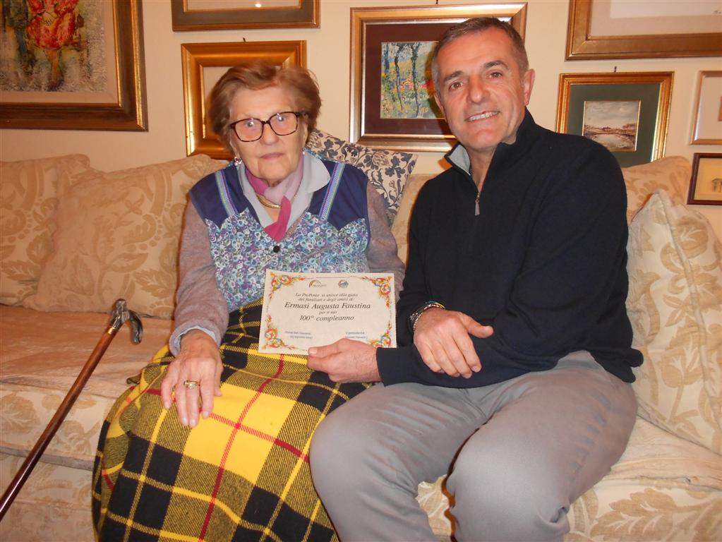 Nonna Fausta e Antonello Palmerini