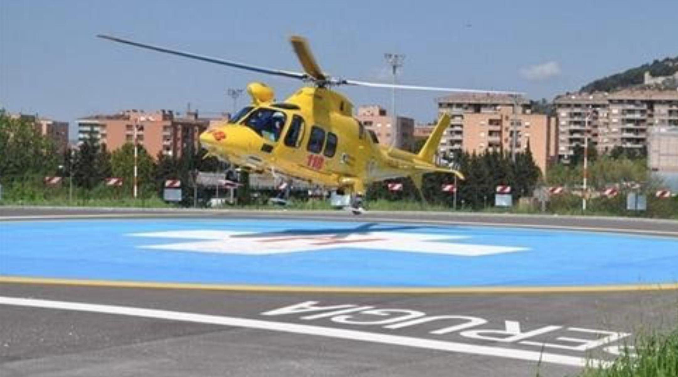 Eliporto ospedale Santa Maria della Misericordia Perugia