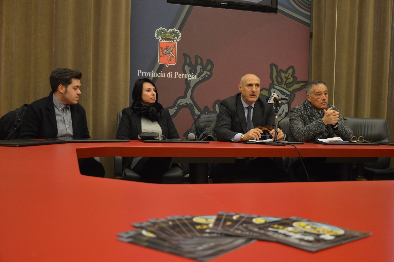 Vittorio Vetturani, Giusi Santarelli, Lodovico Baldini, Gianpiero Fusaro