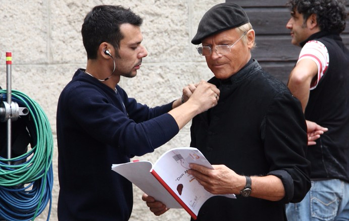 Le riprese di Don Matteo a Spoleto (foto comunespoleto.gov.it)