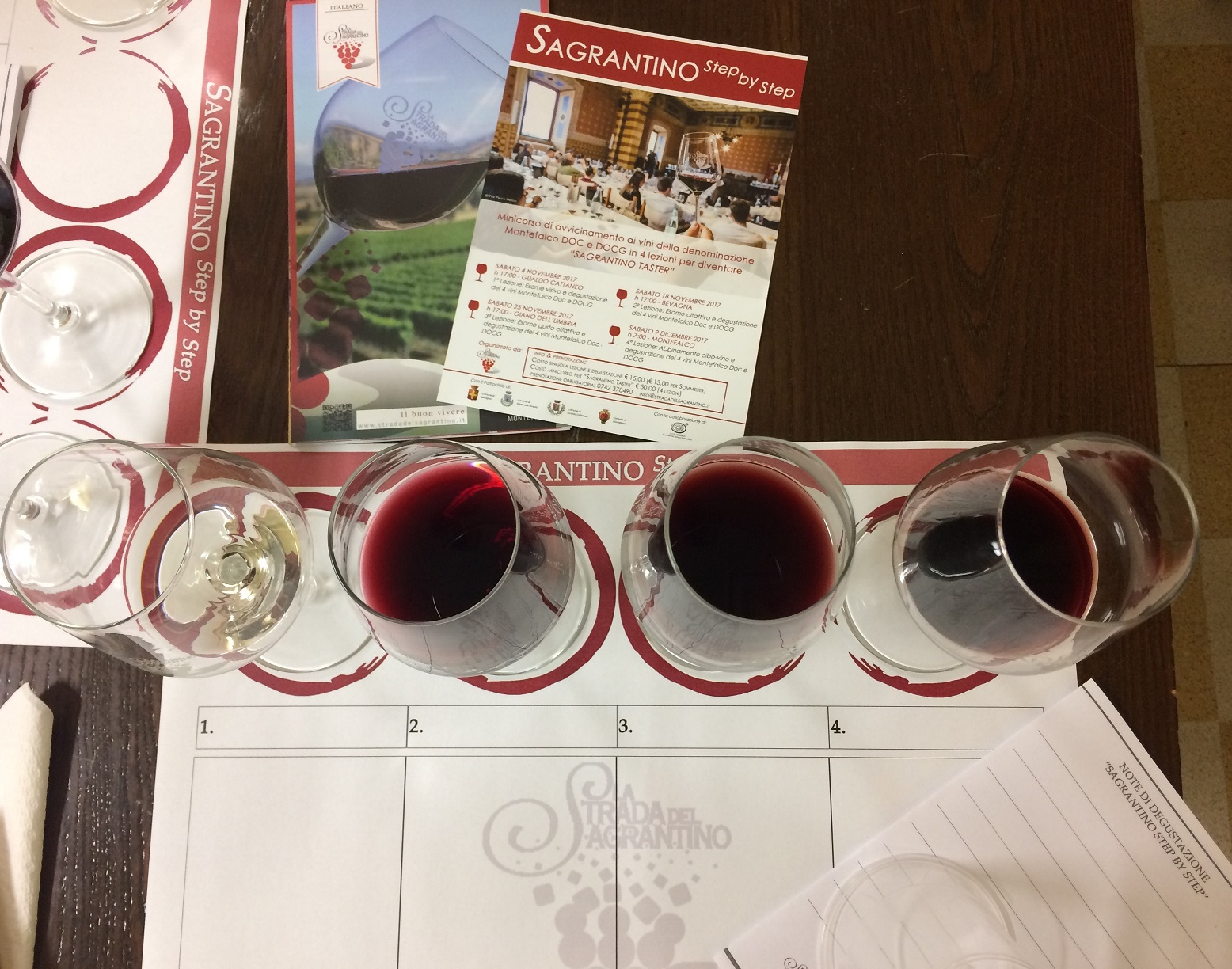 Sagrantino step by step