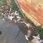 Siringhe abbandonate a Fontivegge