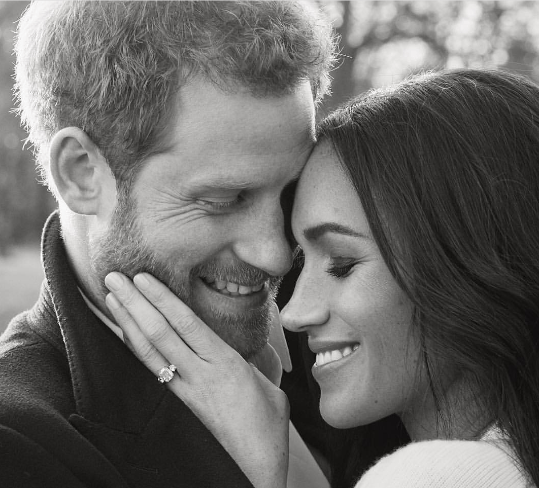Harry e Meghan (foto Instagram Kensington palace)