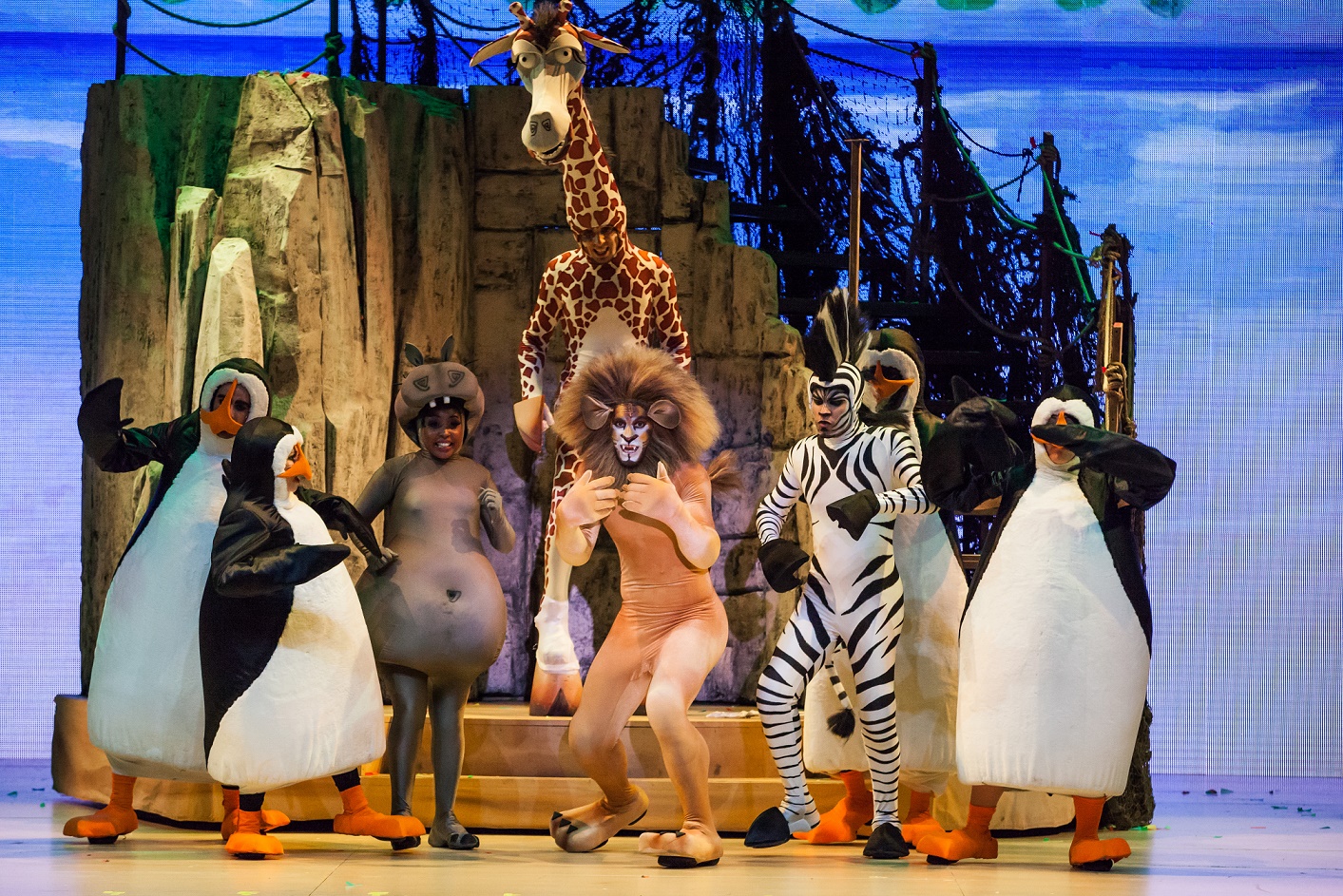 Una scena da Madagascar