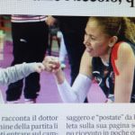 Niccolò e la Zuleta nella foto pubblicata da Il Messaggero