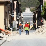 Norcia, terremoto. Archivio (foto Settonce)
