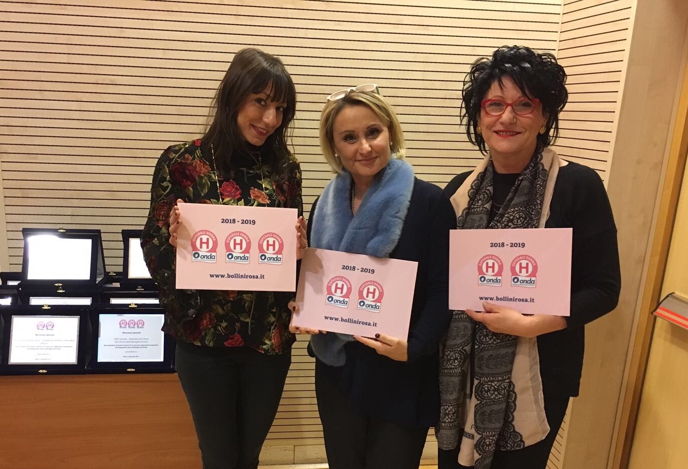 I Bollini rosa per gli ospedali della Usl Umbria1