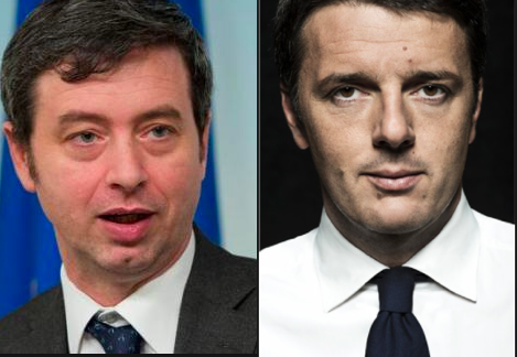 Andrea Orlando e Matteo Renzi