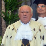 Il rettore Franco Moriconi (foto Settonce, ©RIPRODUZIONE RISERVATA)