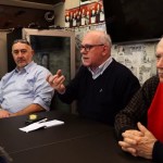 Da sinistra Daniele Paolucci, Stefano Vinti, Giuseppe Mattioli