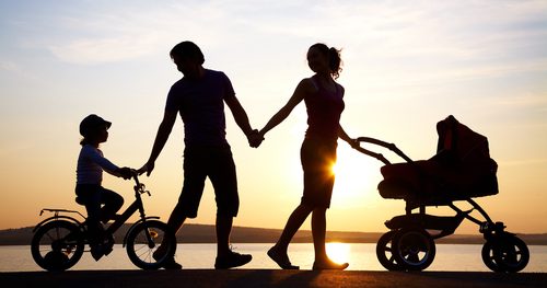 Genitori e figli sui social