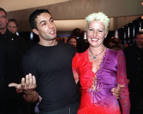 Pietro Taricone e Cristina Plevani