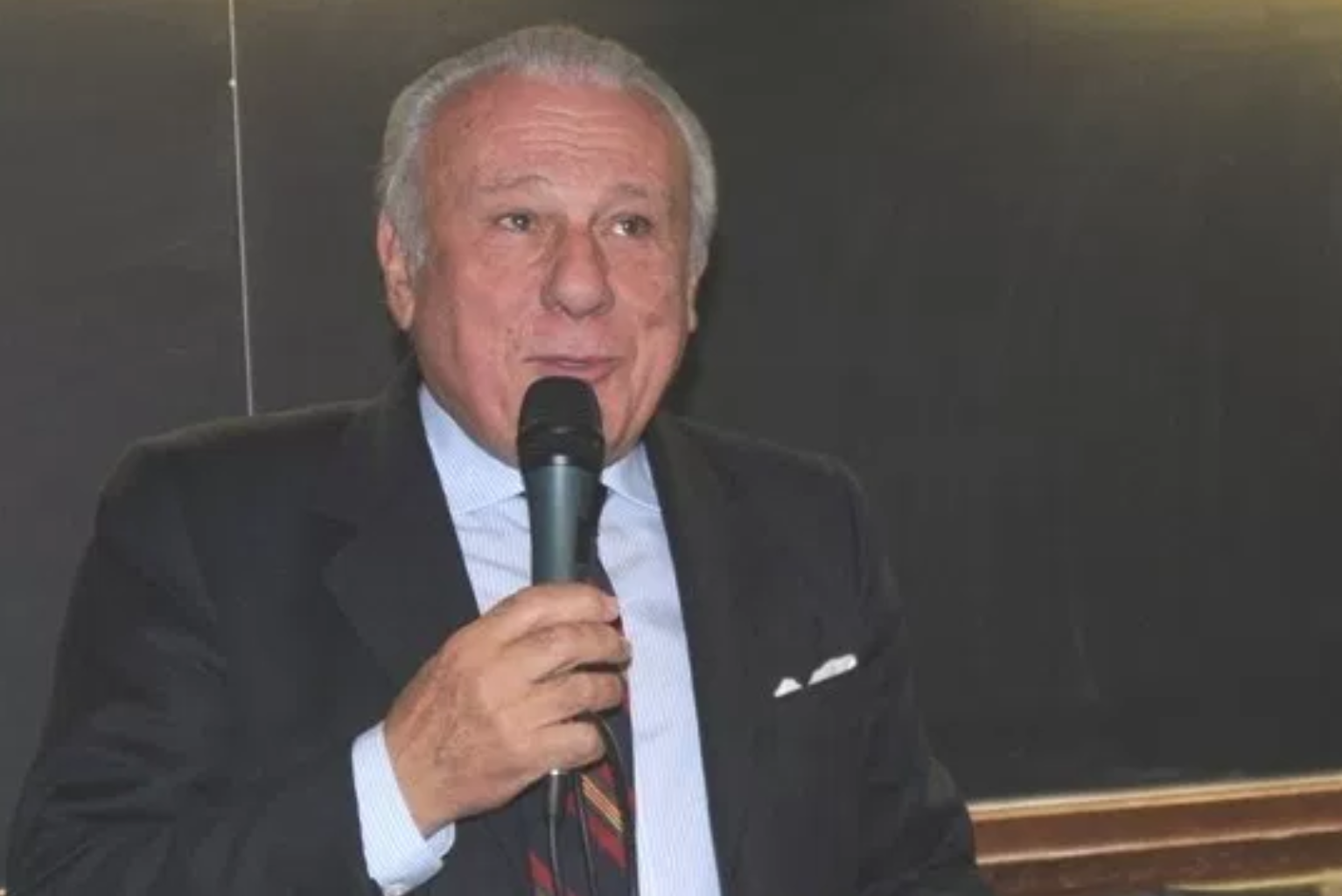 Il rettore Franco Moriconi