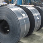 Coil di acciaio. Archivio