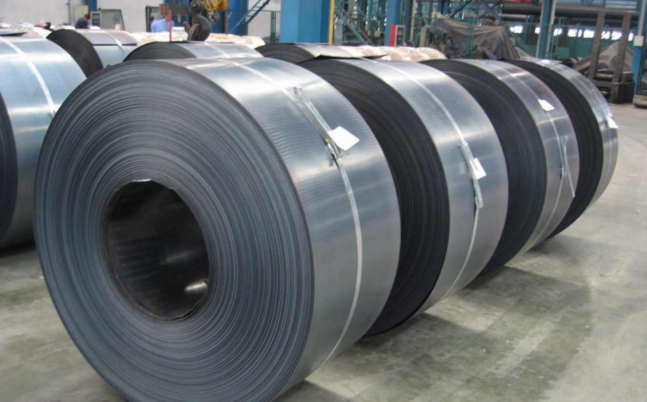 Coil di acciaio. Archivio