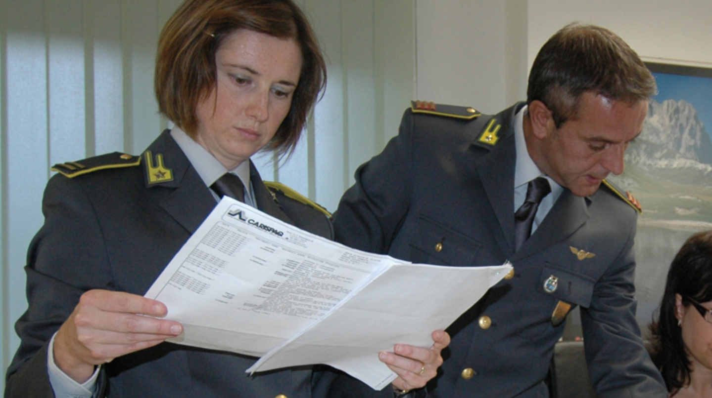 Guardia di finanza. Archivio