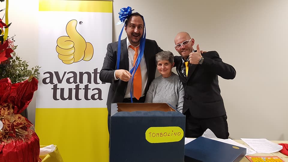 L'oncotombolata con Mauro Casciari e Leonardo Cenci