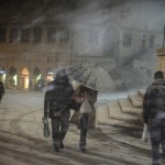 Nevicata a Perugia. Repertorio (foto Settonce) - ©RIPRODUZIONE RISERVATA