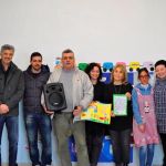 Consegna amplificazione da parte della proloco di Agello