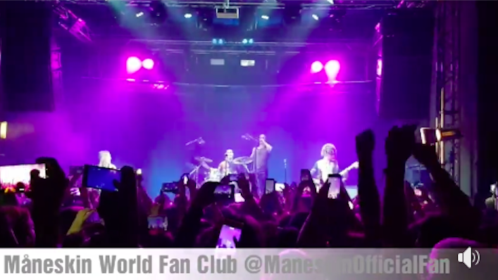 Il concerto dei Maneskin all'Afterlife