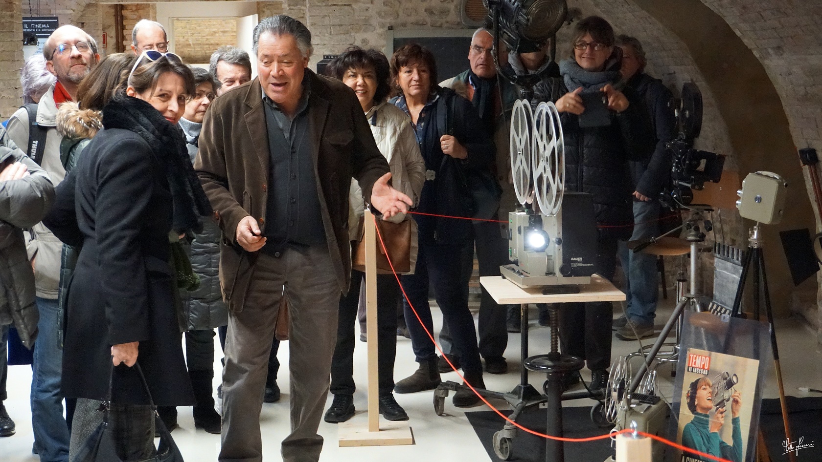 La presentazione della mostra