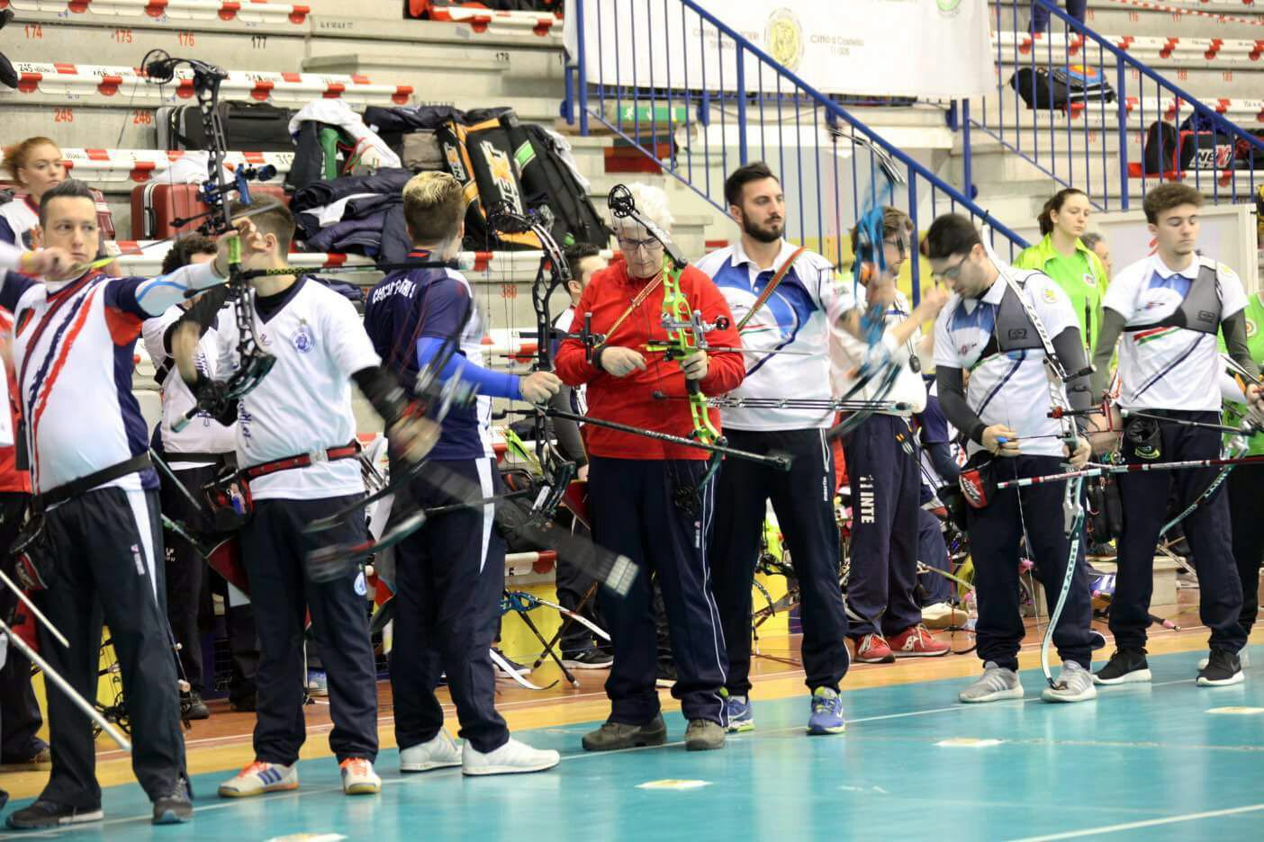 Arcieri città di Terni, tiro con l'arco indoor