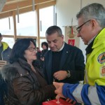 La consegna delle Sae a Norcia