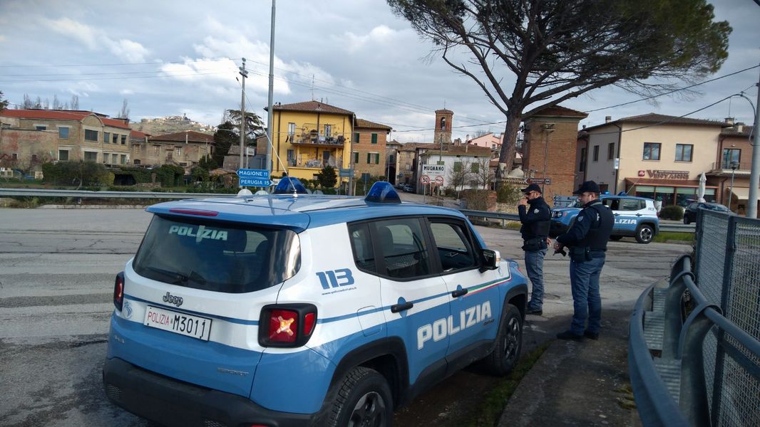Polizia al lavoro
