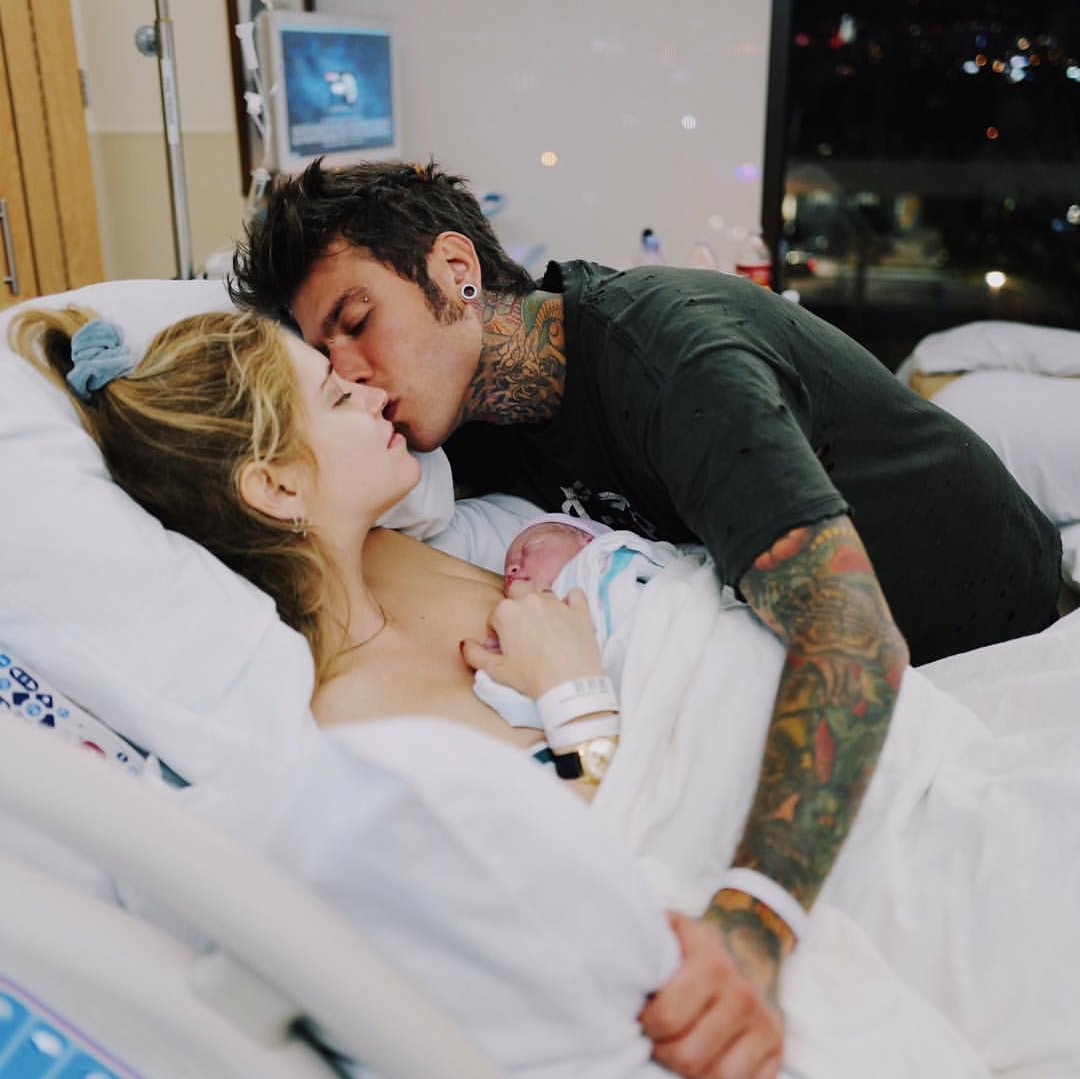 Fedez e Chiara: l'annuncio della nascita di Leone (foto Instagram)
