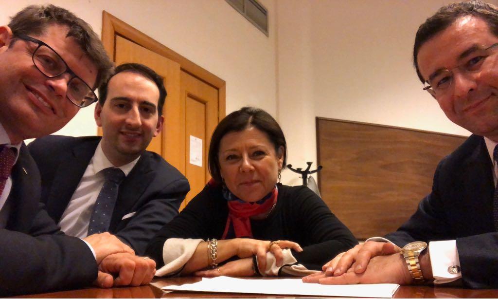 I parlamentari della Lega incontrano il commissario De Micheli