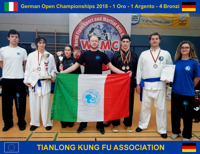 Il medagliere della Tianlong