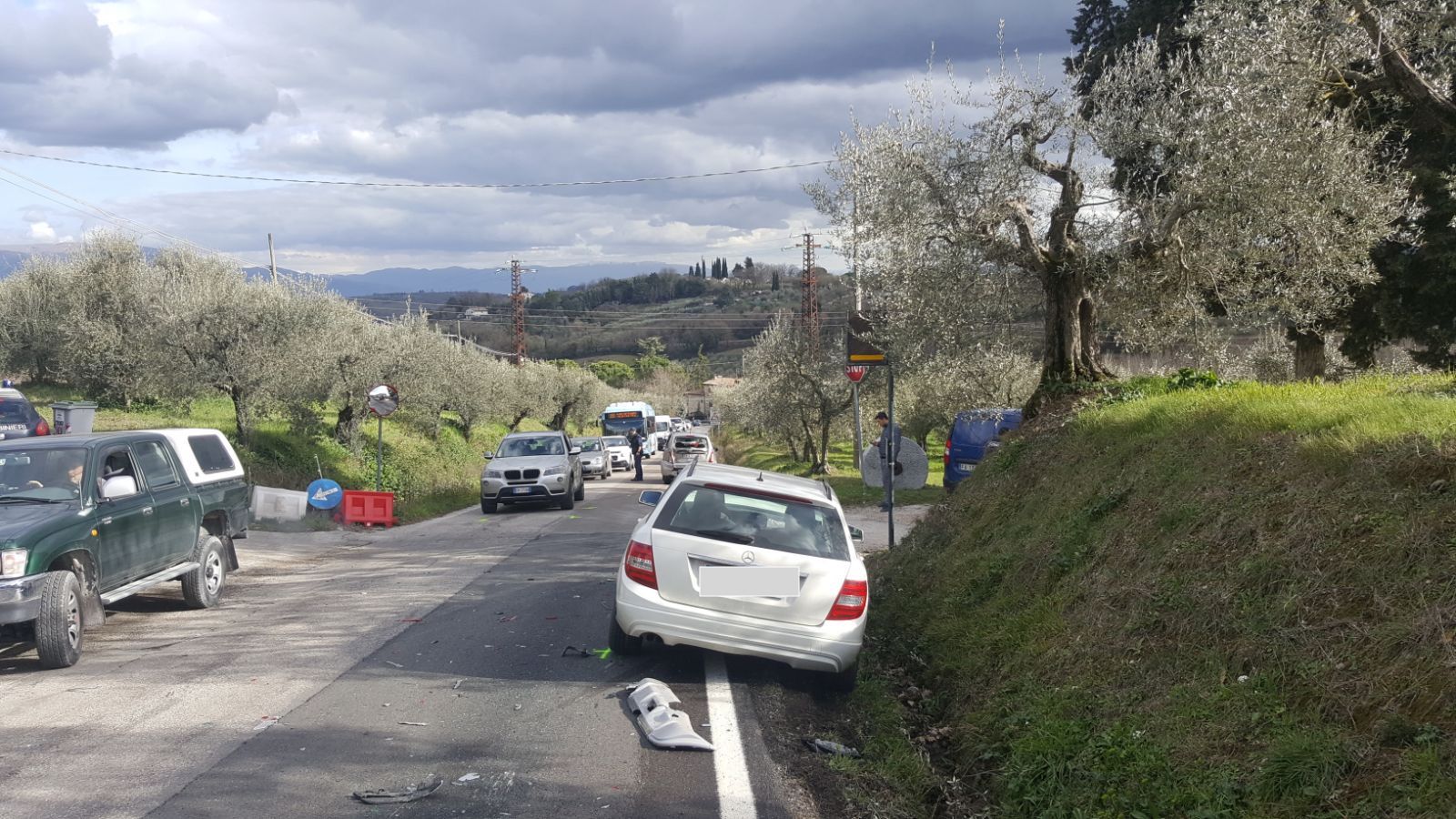 L'incidente in via San Girolamo