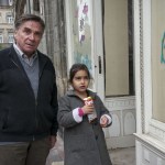 Una scena del film Dreiviertelmond