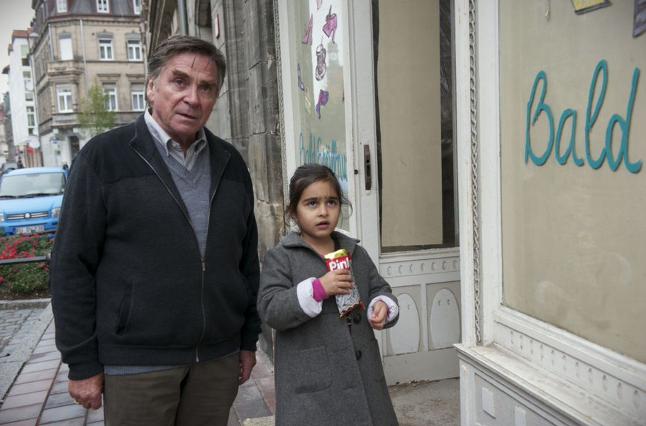 Una scena del film Dreiviertelmond