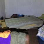 Un garage occupato abusivamente. Repertorio