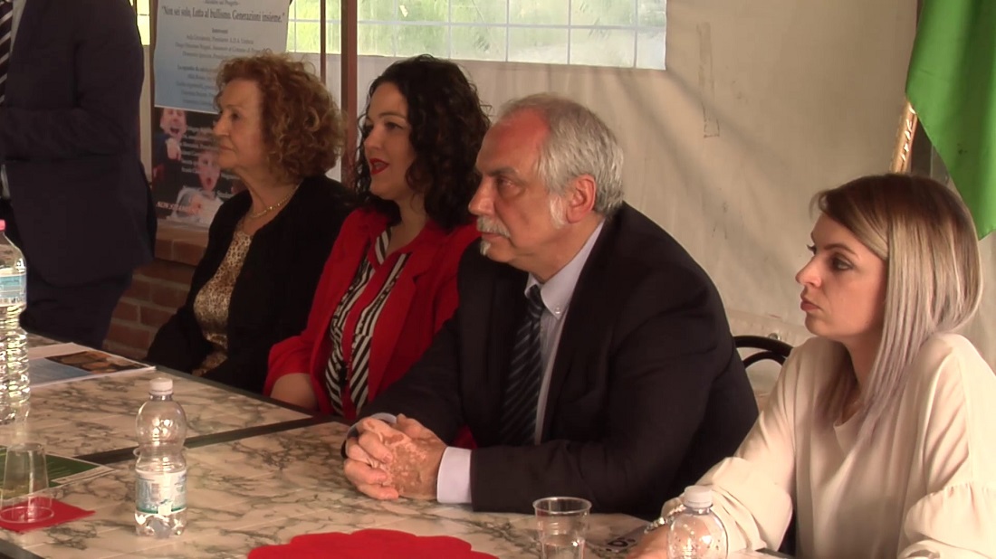 Da sinistra Ada Girolamini, Valentina Roscini, Miki Russo, Giulia Agostinelli