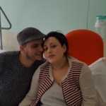 Valentina e Nizar, genitori delle tre gemelline nate a Perugia