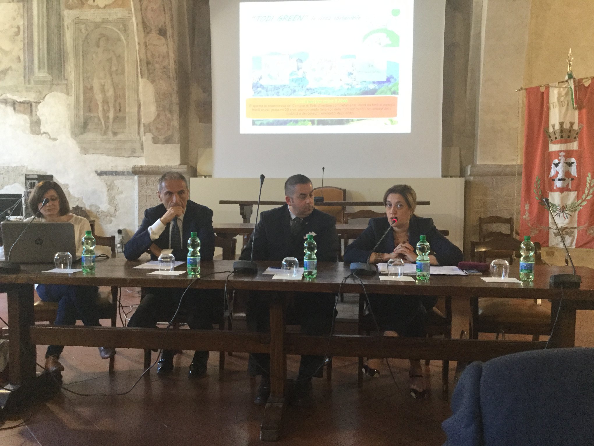 L'incontro di questa mattina a Todi con Ruggiano e Marini