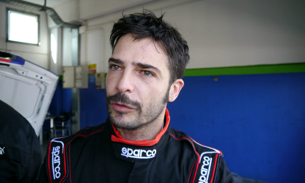 Il pilota e attore Marco Bocci