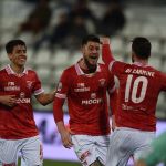 L'esultanza dopo il secondo gol (foto Settonce) - ©RIPRODUZIONE RISERVATA