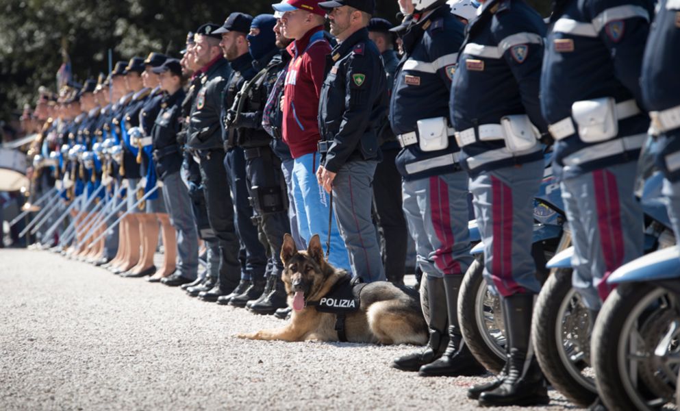 Anniversario della polizia di Stato. Repertorio