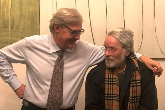 Vittorio Sgarbi e Luciano Ventrone