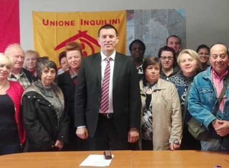 Unione inquilini Umbria, in piedi il segretario Aurel Ribac