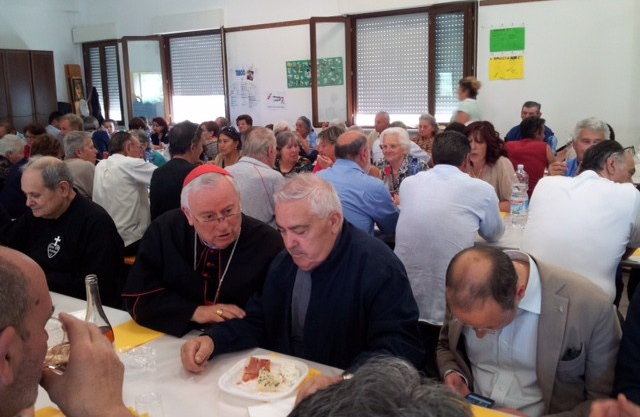 Pranzo dei poveri a Ponte Pattoli